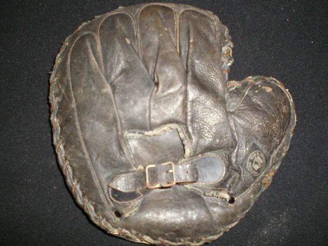Edward K. Tryon Catchers Mitt 1 Back